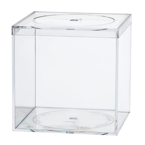 Tap Plastics Clear Plastic Display Boxes | Clear Flat Top Box 774