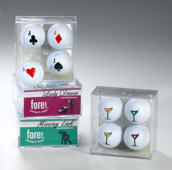 Fore! Driving Directions Golf Balls