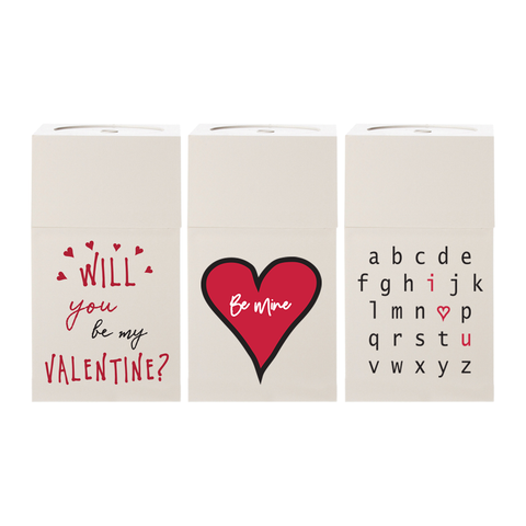 Valentines White Gift Boxes