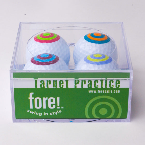 Fore! Target Practice Golf Balls