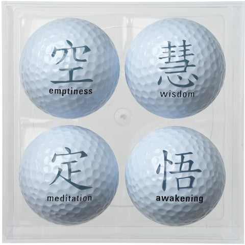 Fore! Zen Golf Balls