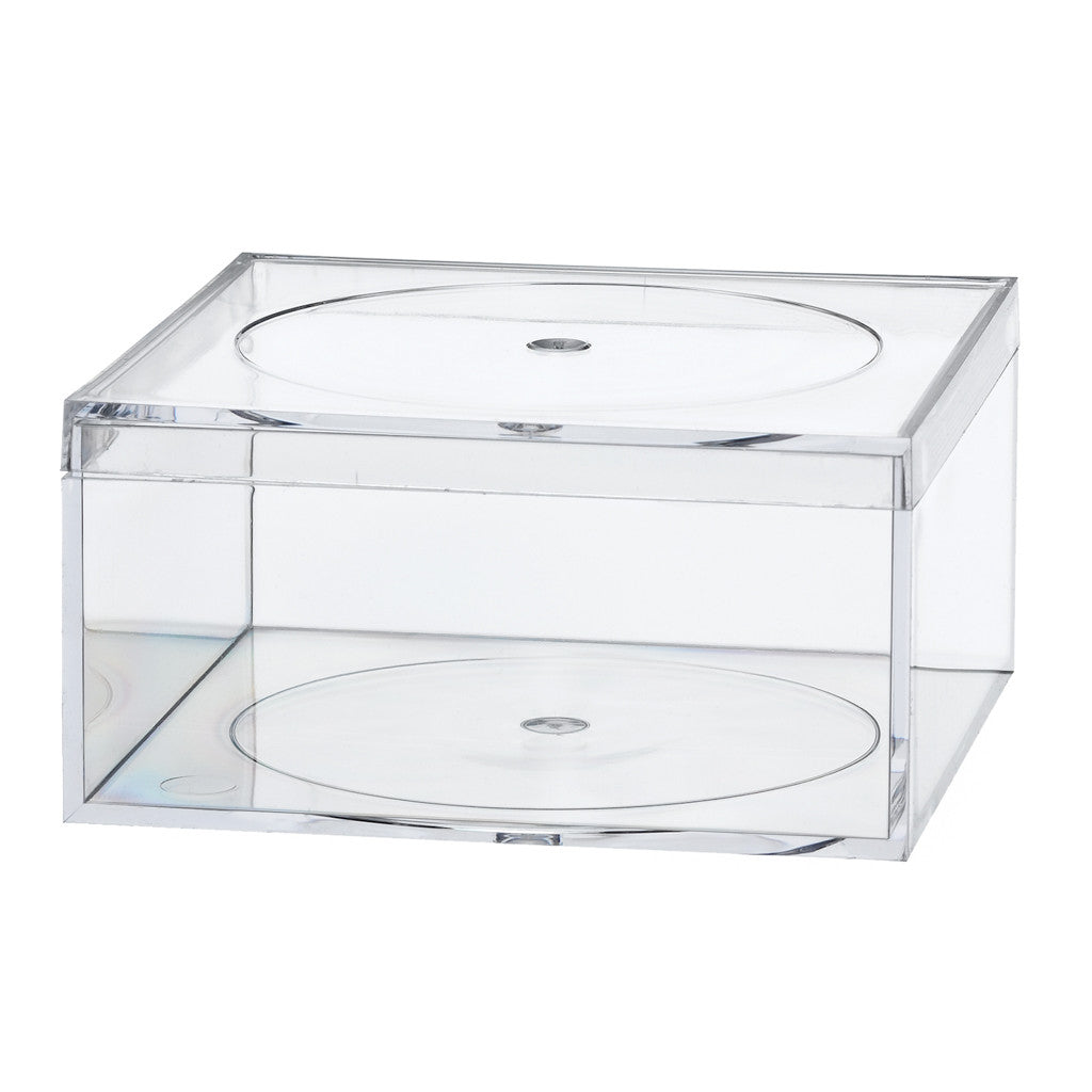 772C Flat Top Box, Crystal
