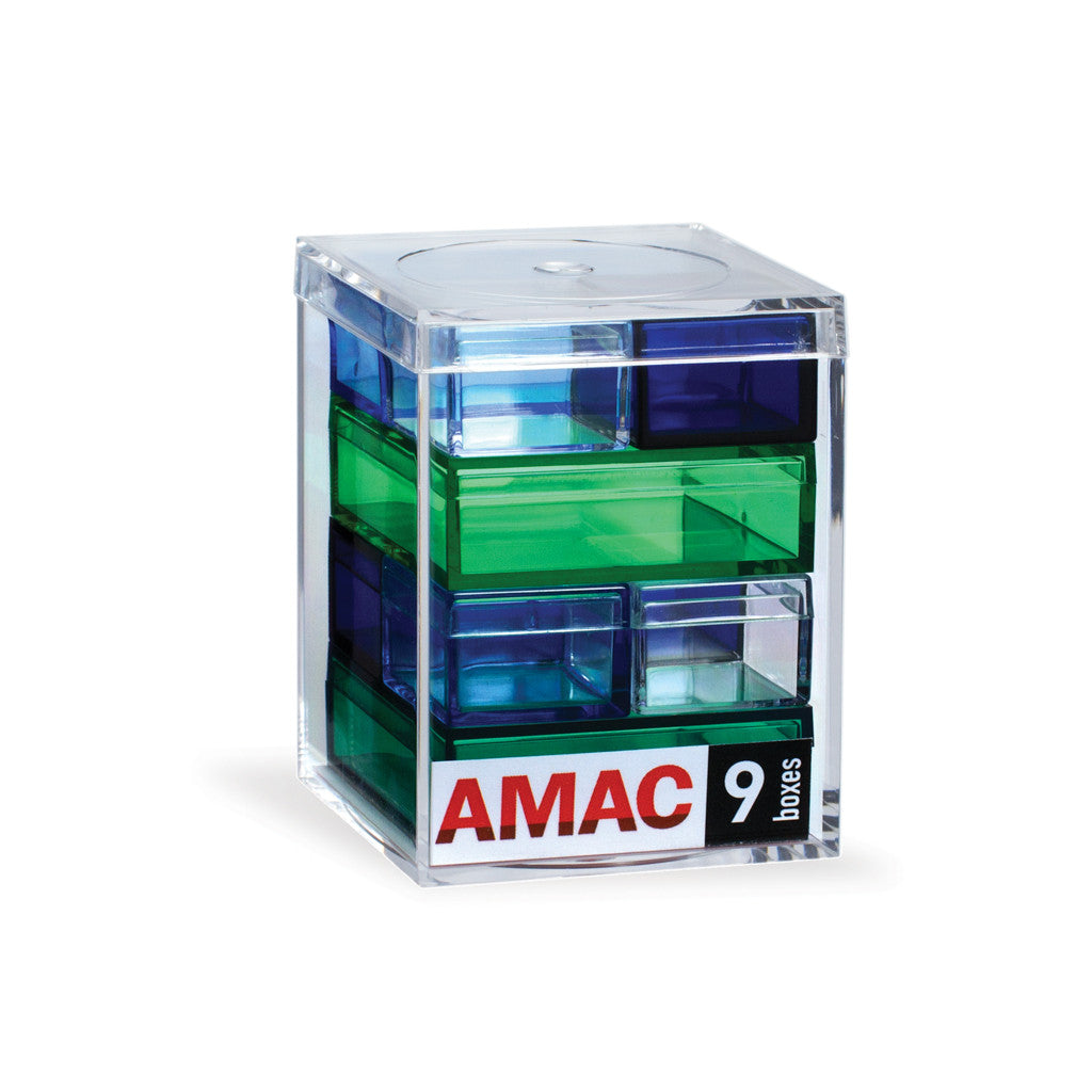 Chroma Collection of Colorful Boxes for Storage and Organization. Short ...