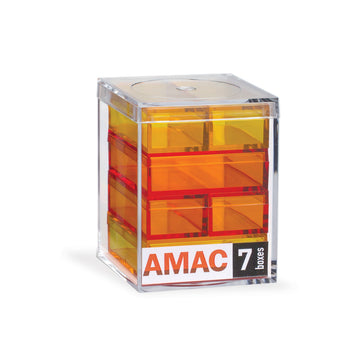 Chroma Collection of Colorful Boxes for Storage and Organization. Short ...