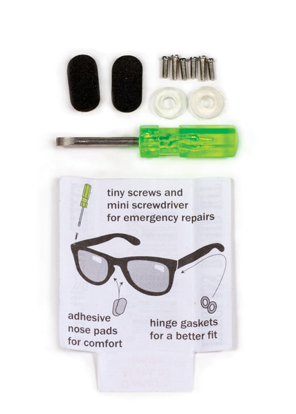 Snapit Screws Repair Kit Snap It Eyeglass Repair 10Pc Eyeglass Repair Kit Screw Nut Nose Pad Screwdriver Optical Tools  Sunglasses